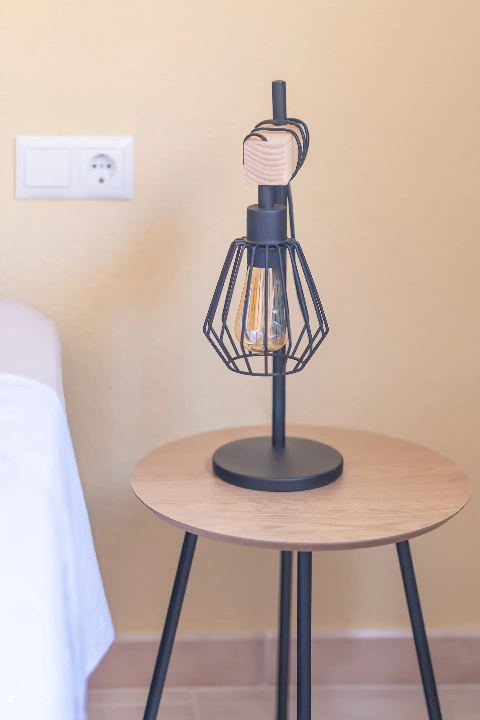 Schlafzimmer mit Doppelbett