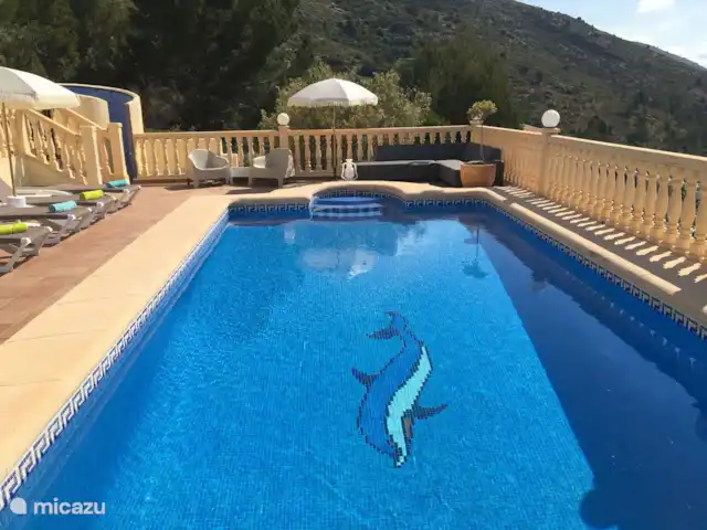 Villa Almazara en España, Costa Blanca, Jalón - villa Preciosa piscina grande