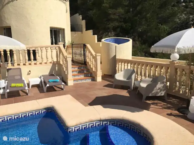 Villa Almazara en España, Costa Blanca, Jalón - villa Ducha exterior