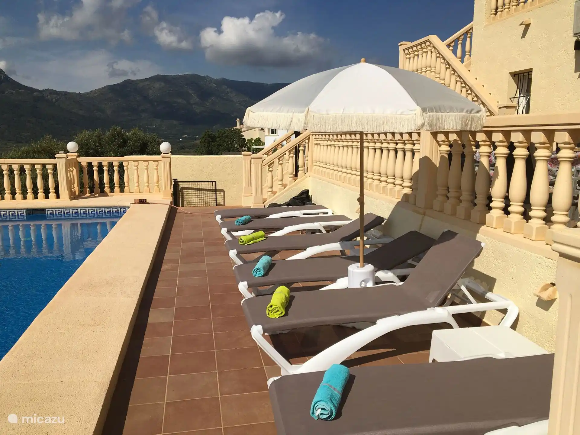 Sonnenliegen zum Entspannen