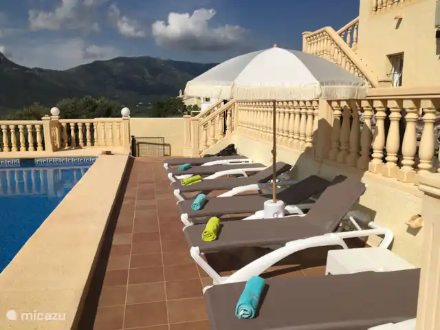 Villa Almazara en España, Costa Blanca, Jalón - villa Hamacas para relajarse