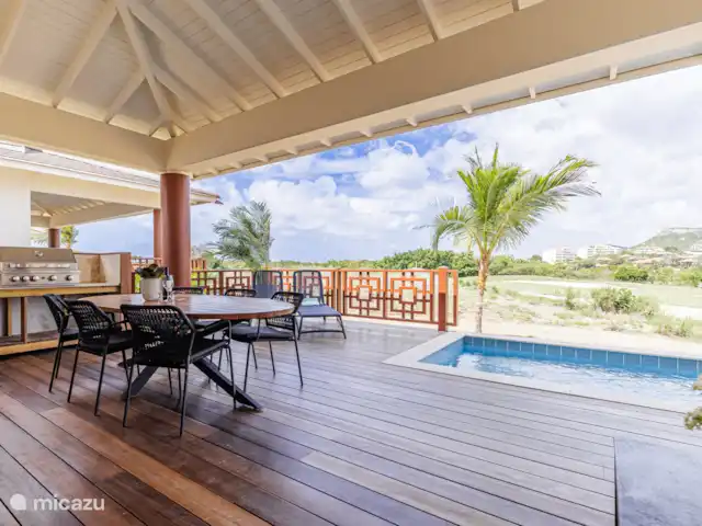 Villa Jazmyn15 Blue Bay Private pool huren in Curaçao, Curacao-Midden, Blue Bay - villa Pool deck 2