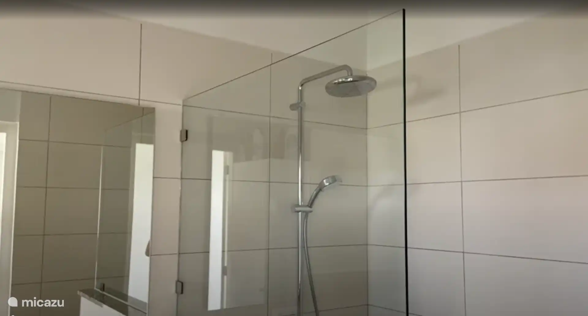 Pomme de douche avec douche à effet pluie