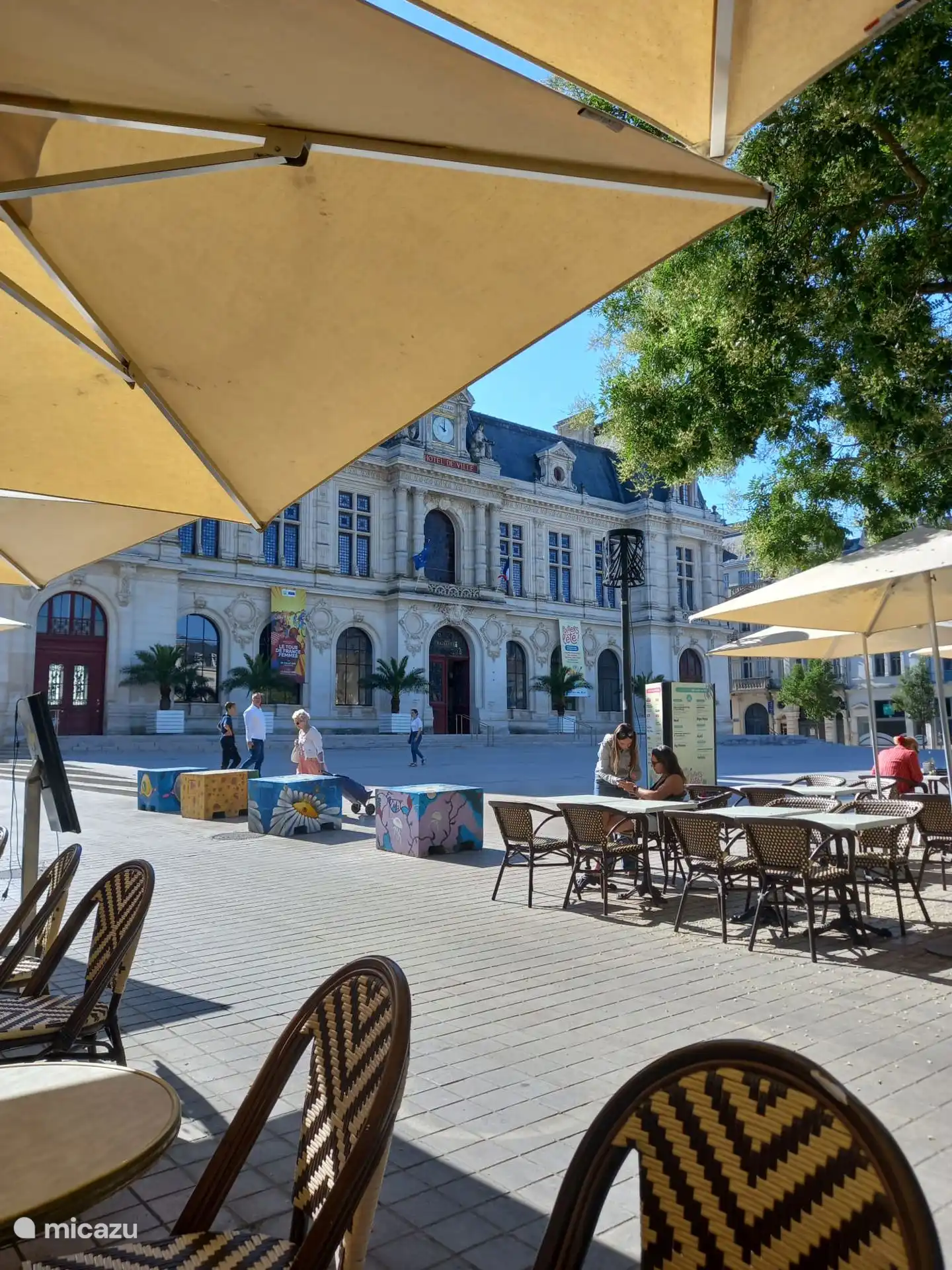 Centro de la ciudad de Poitiers