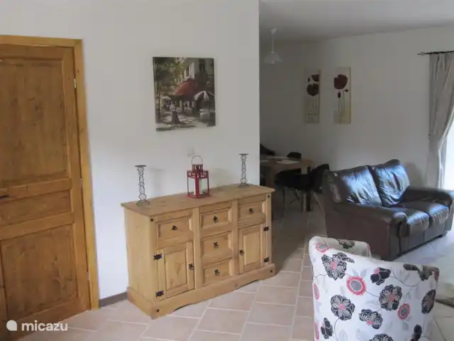 Cherry Tree Cottage con piscina climatizada en Francia, Bretaña, Canihuel - casa rural / cabaña Salón