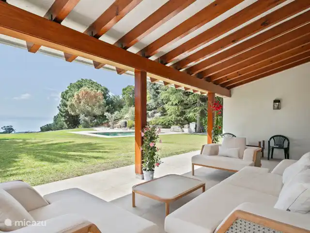 Mareterra: House with pool and views in Spain, Barcelona, Sant Andreu de Llavaneres  - villa Chill-out