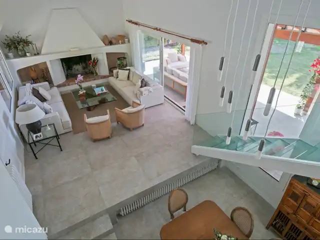 Mareterra: House with pool and views in Spain, Barcelona, Sant Andreu de Llavaneres  - villa Living room