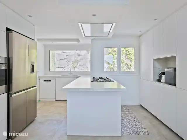 Mareterra: House with pool and views in Spain, Barcelona, Sant Andreu de Llavaneres  - villa Kitchen
