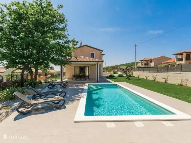 Villa Stefany | Croatie, Istrie, Porec - villa Piscine + transats