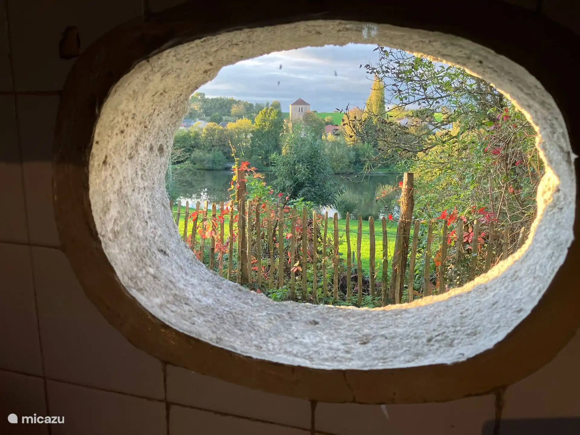 Blick auf die Küche 