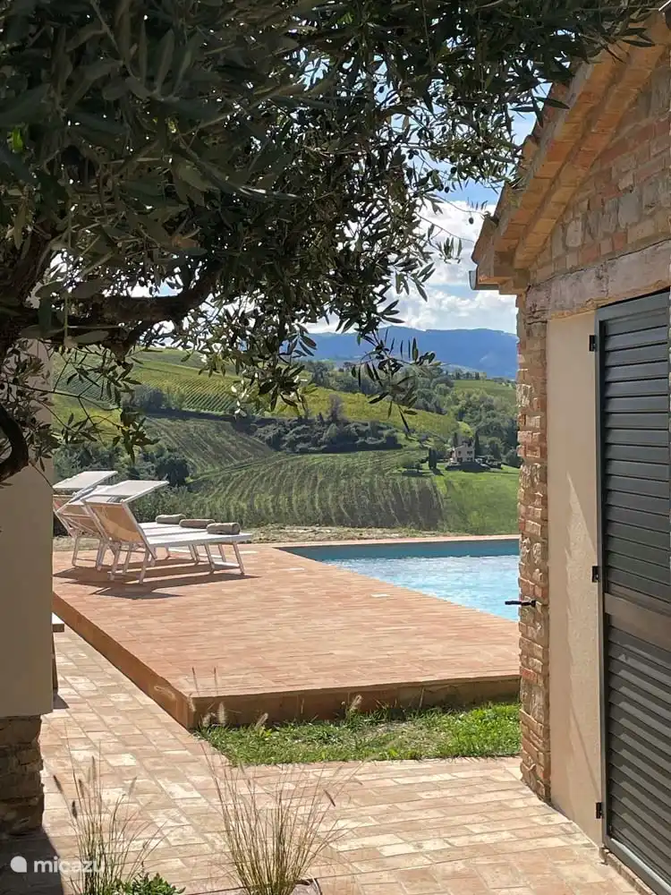 CASETTA 4 Pers. Casa Sette Cipressi in Italien, Marken, Serra de’ Conti  - Ferienhaus