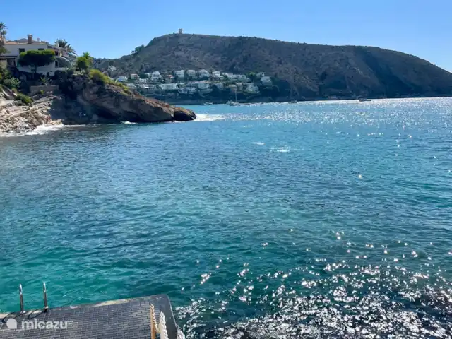 Appartement La Cala del Portet huren in Spanje, Costa Blanca, Moraira - appartement Uitzicht vanaf de tegendijk van de jachtclub