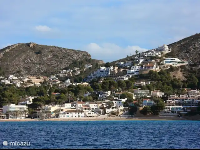 Appartement La Cala del Portet huren in Spanje, Costa Blanca, Moraira - appartement Foto van Mar van de baai van El Portet