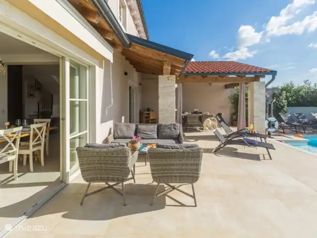 Villa Belvédère | Croatie, Istrie, Sveti Lovrec - villa terrasse