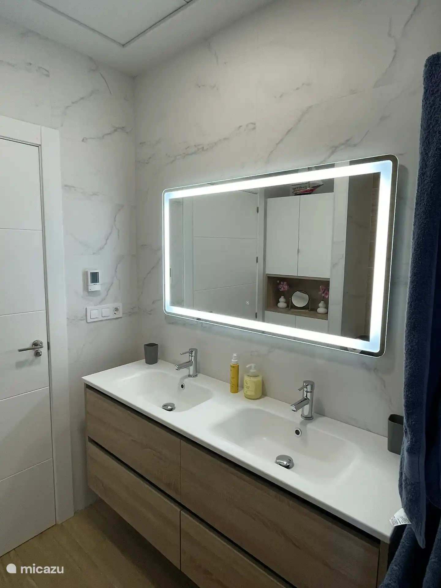 Baño en el dormitorio principal - planta.