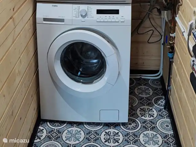 Chalet en el verde en Países Bajos, Frise, Drachtstercompagnie - chalet Lavadora