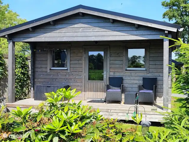 Chalet en el verde en Países Bajos, Frise, Drachtstercompagnie - chalet Fachada del chalet