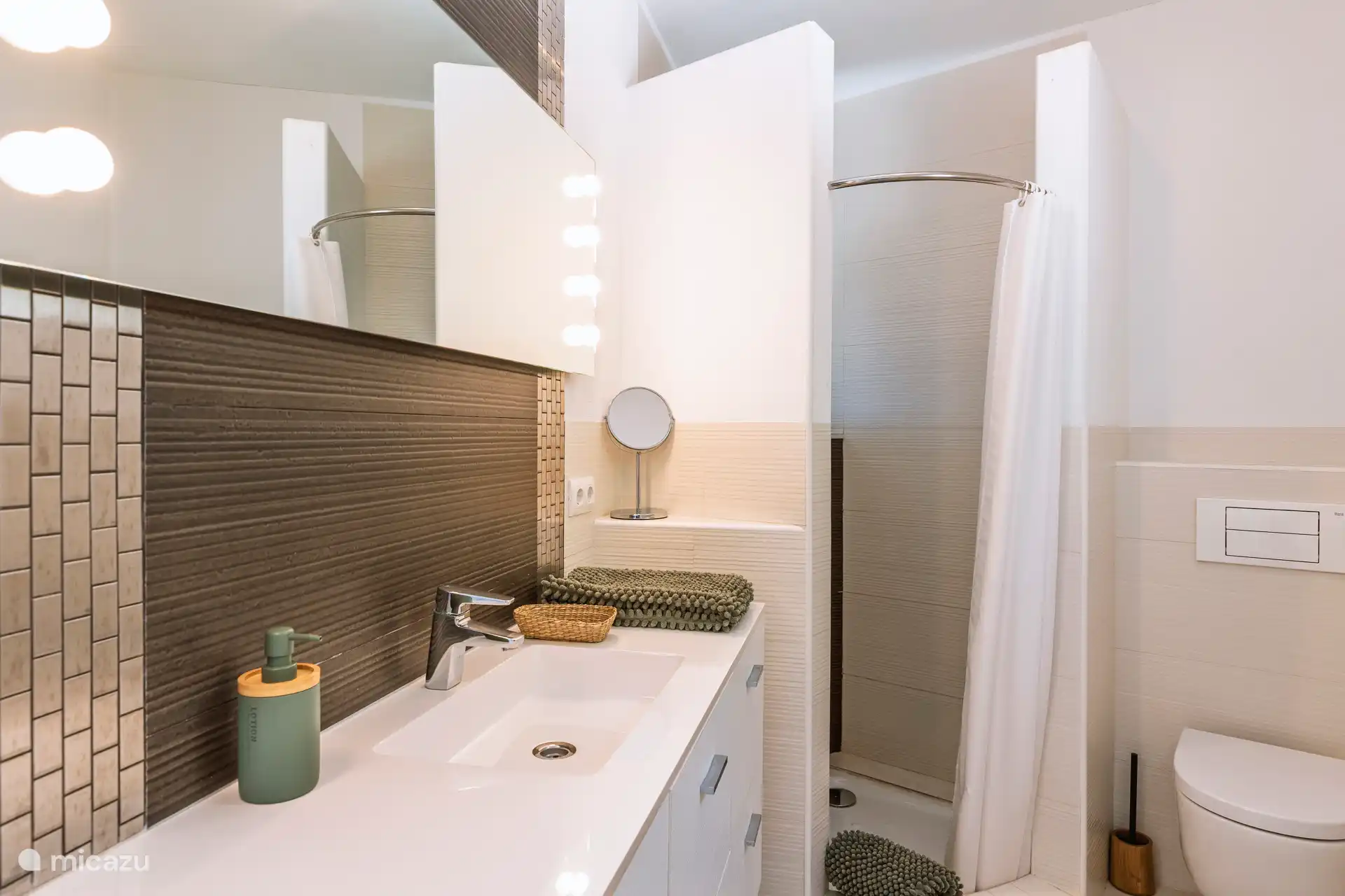 Bathroom at bedroom on the ground floor