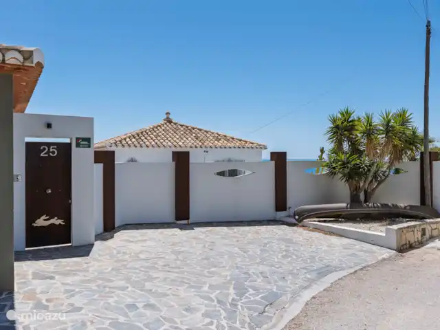 Casa La Gaviota huren in Spanje, Costa Blanca, Jávea - villa Hoofdentree vanaf de straat