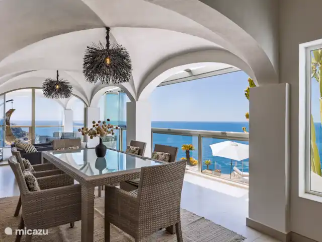 Casa La Gaviota huren in Spanje, Costa Blanca, Jávea - villa eettafel met uitzicht