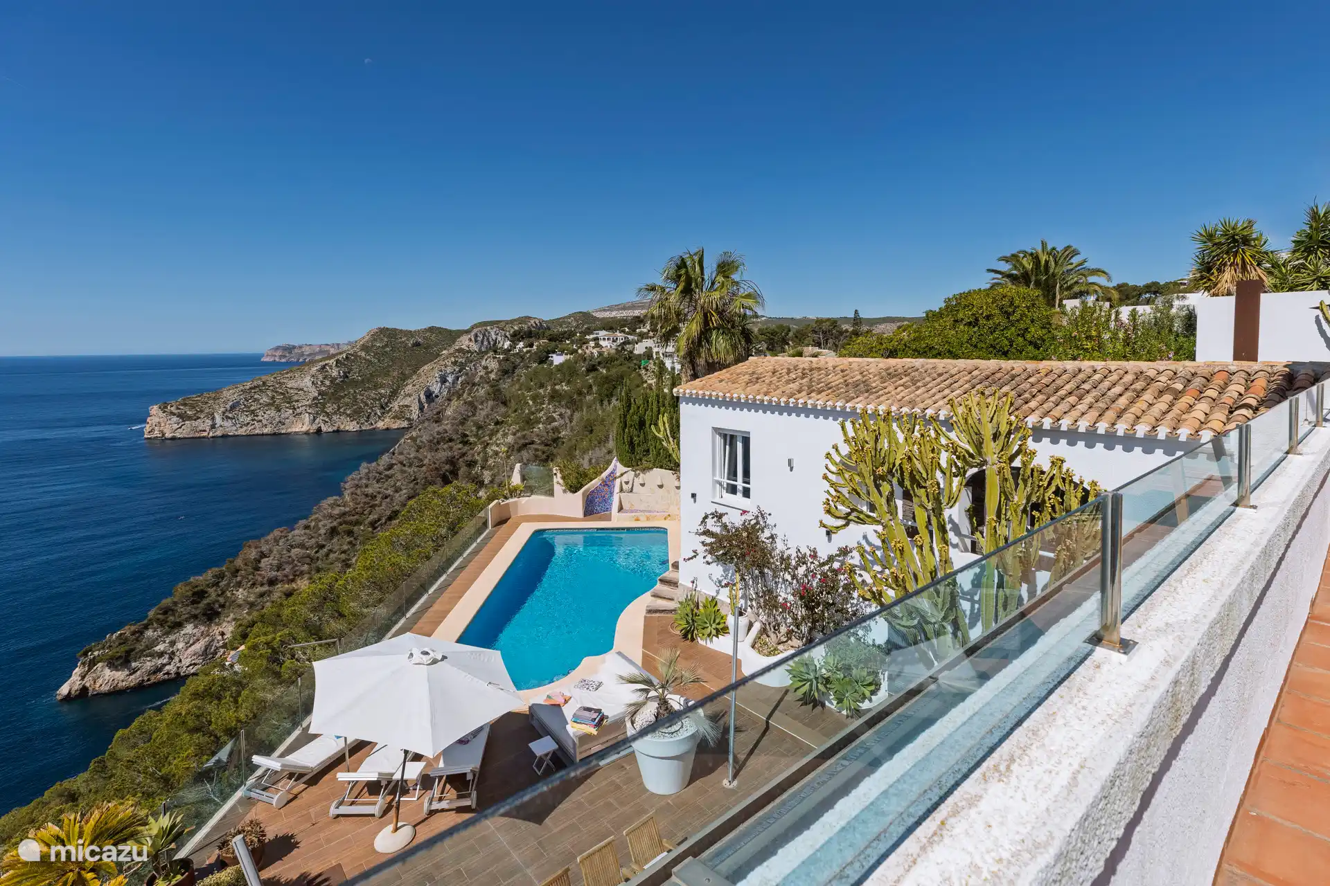 View from the roof terrace