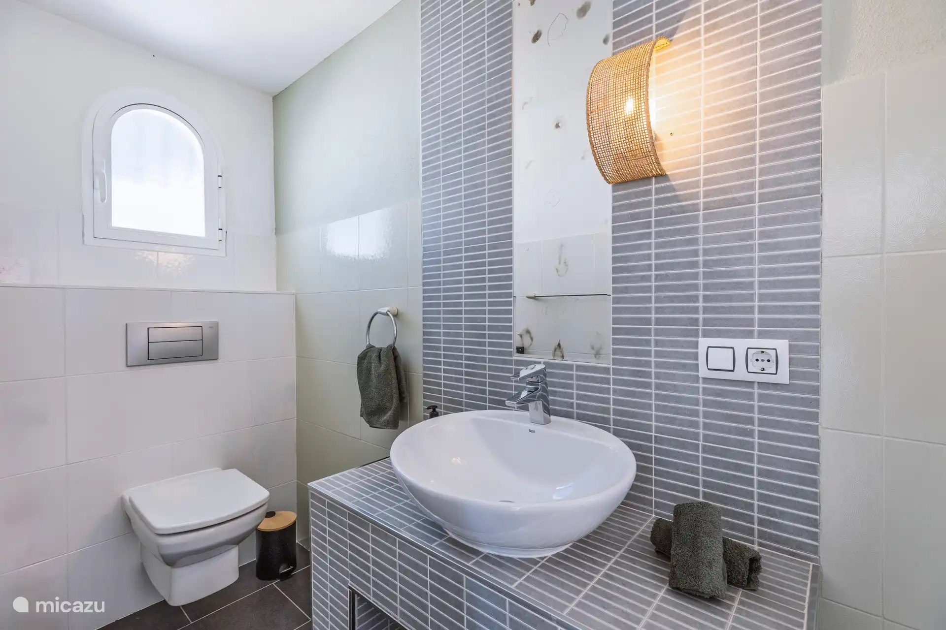 Bathroom at bedroom on the ground floor