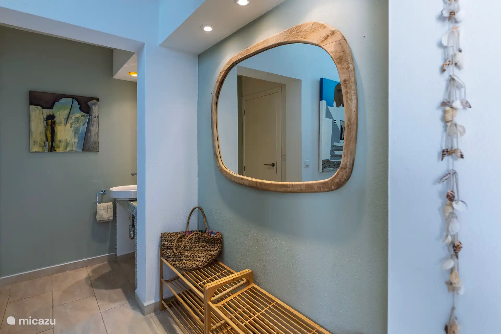 Mirror in the hallway