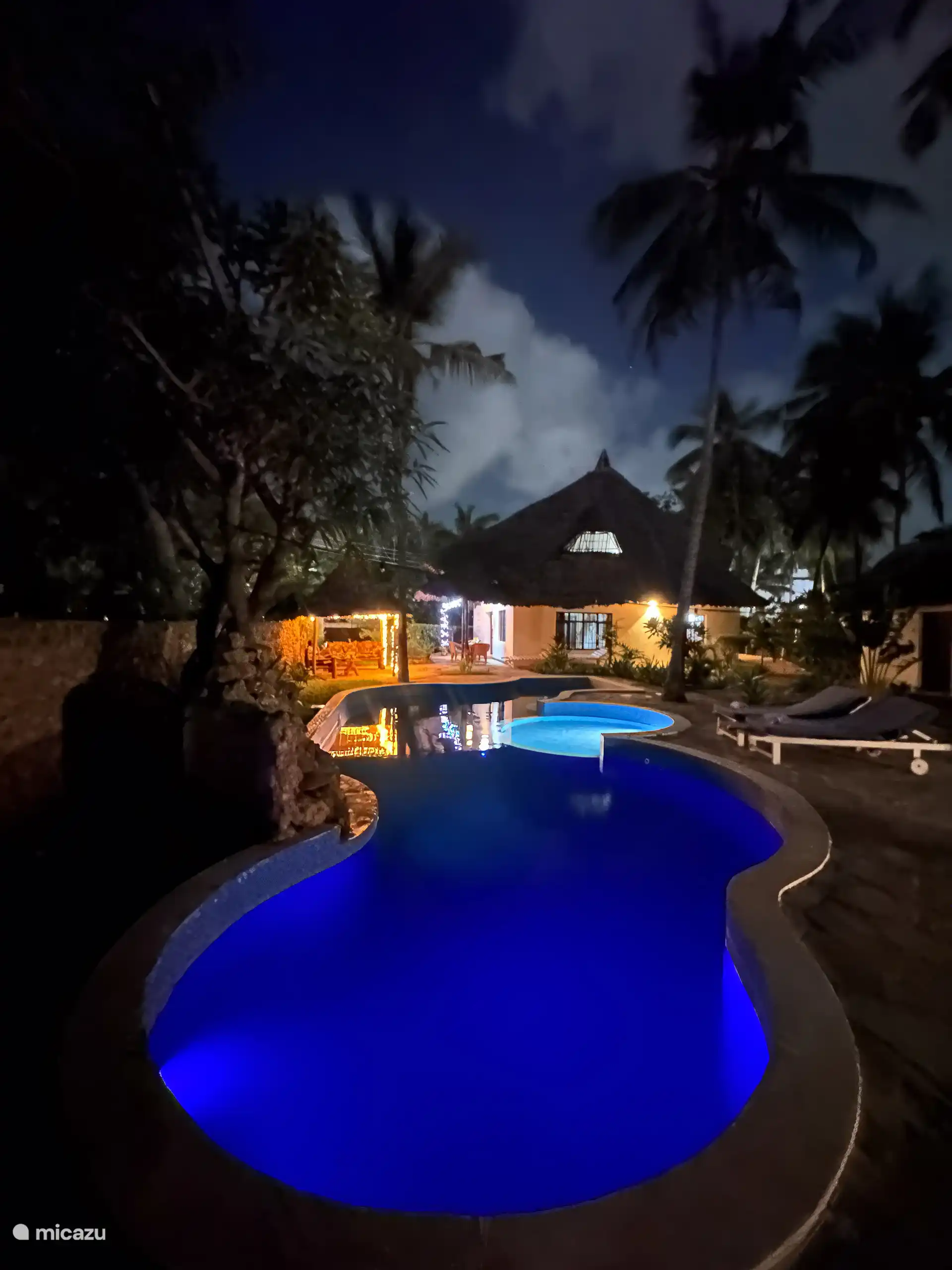 Pool und Garten und Haus in der Nähe