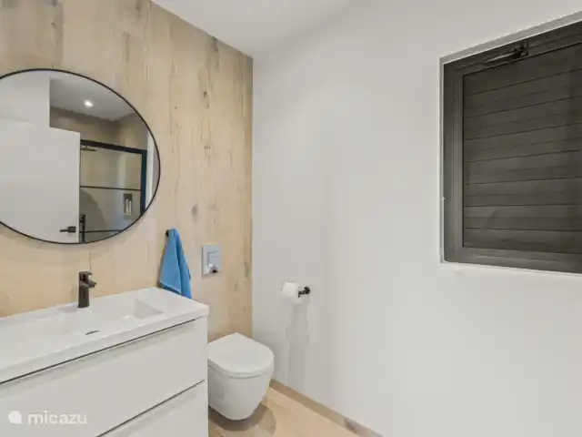 Plage Dolce Vita - Front de l’eau A | Curaçao, Banda Ariba (est), Jan Sofat - bungalow Salle de bain privative