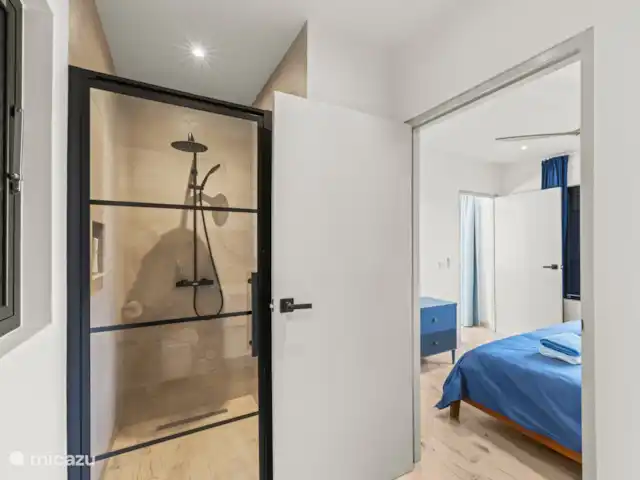 Plage Dolce Vita - Front de l’eau A | Curaçao, Banda Ariba (est), Jan Sofat - bungalow Salle de bain privative