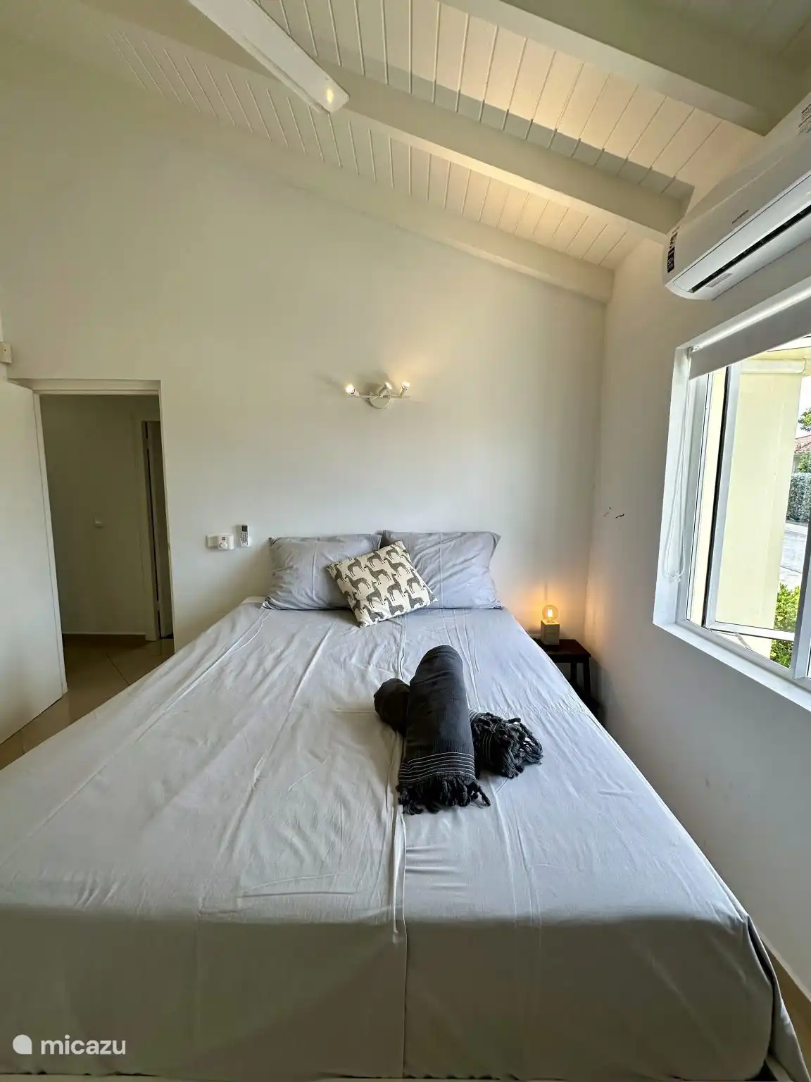 Eines der 3 Schlafzimmer mit Klimaanlage 