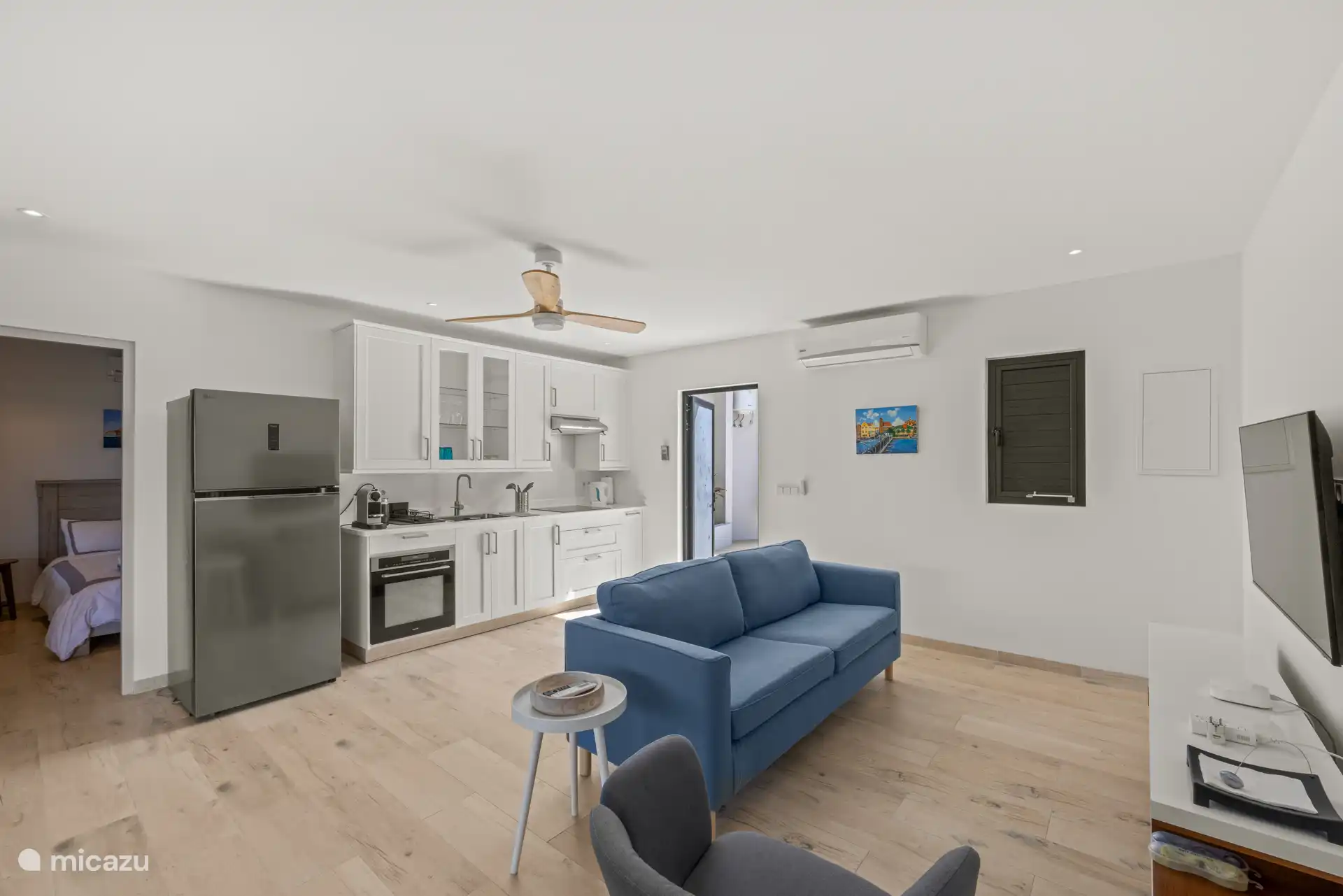 Gut ausgestattete Küche für hausgemachte Mahlzeiten