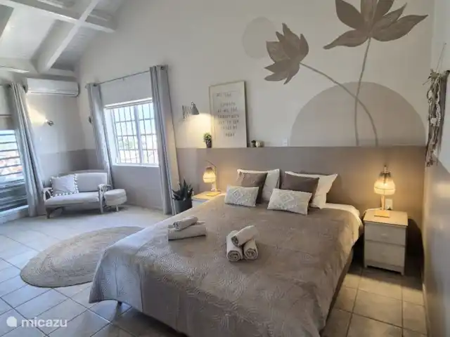 Location de Vacances Curaçao, Curaçao-Centre, Saliña, villa - Casa Seru Zen Chambre des maîtres