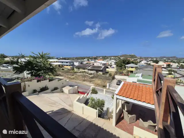 Location de Vacances Curaçao, Curaçao-Centre, Saliña, villa - Casa Seru Zen Vue depuis la terrasse avant