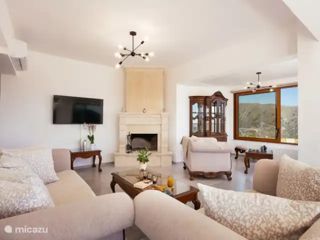 Sueño de montaña en Grecia, Creta, Argyroupoli - villa Interior