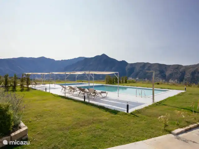 Sueño de montaña en Grecia, Creta, Argyroupoli - villa Piscina