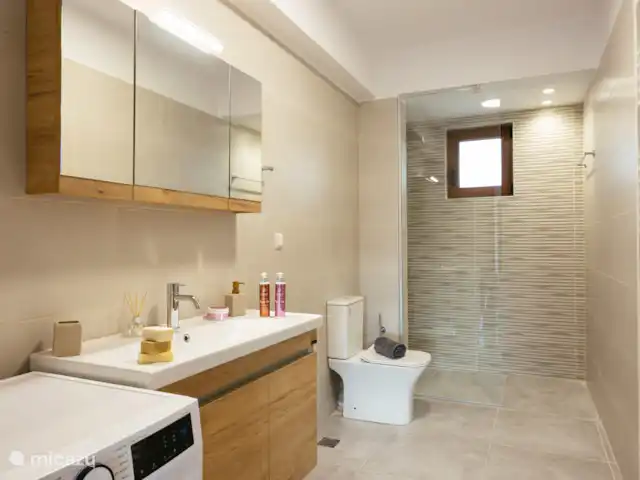 Sueño de montaña en Grecia, Creta, Argyroupoli - villa Baño