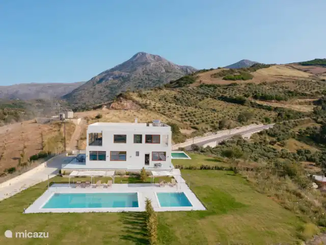 Sueño de montaña en Grecia, Creta, Argyroupoli - villa Exterior