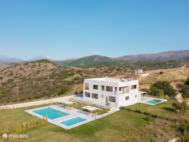 Sueño de montaña en Grecia, Creta, Argyroupoli - villa Exterior