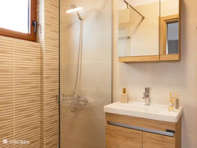 Sueño de montaña en Grecia, Creta, Argyroupoli - villa Baño