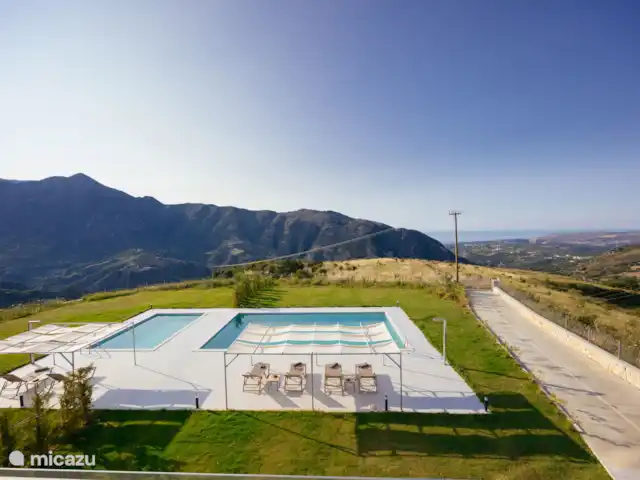 Sueño de montaña en Grecia, Creta, Argyroupoli - villa Piscina