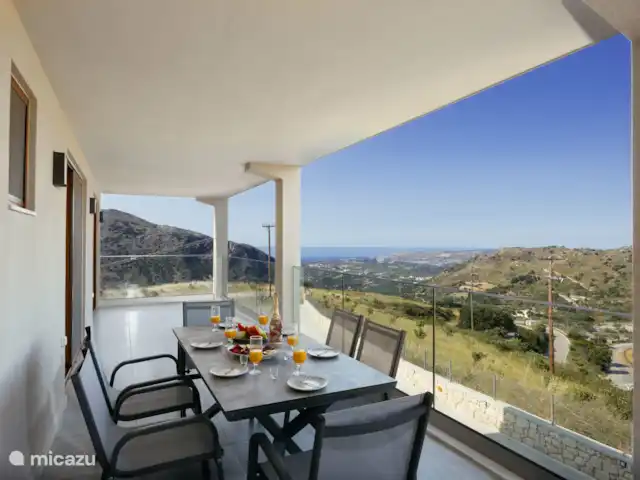 Sueño de montaña en Grecia, Creta, Argyroupoli - villa Vista panorámica