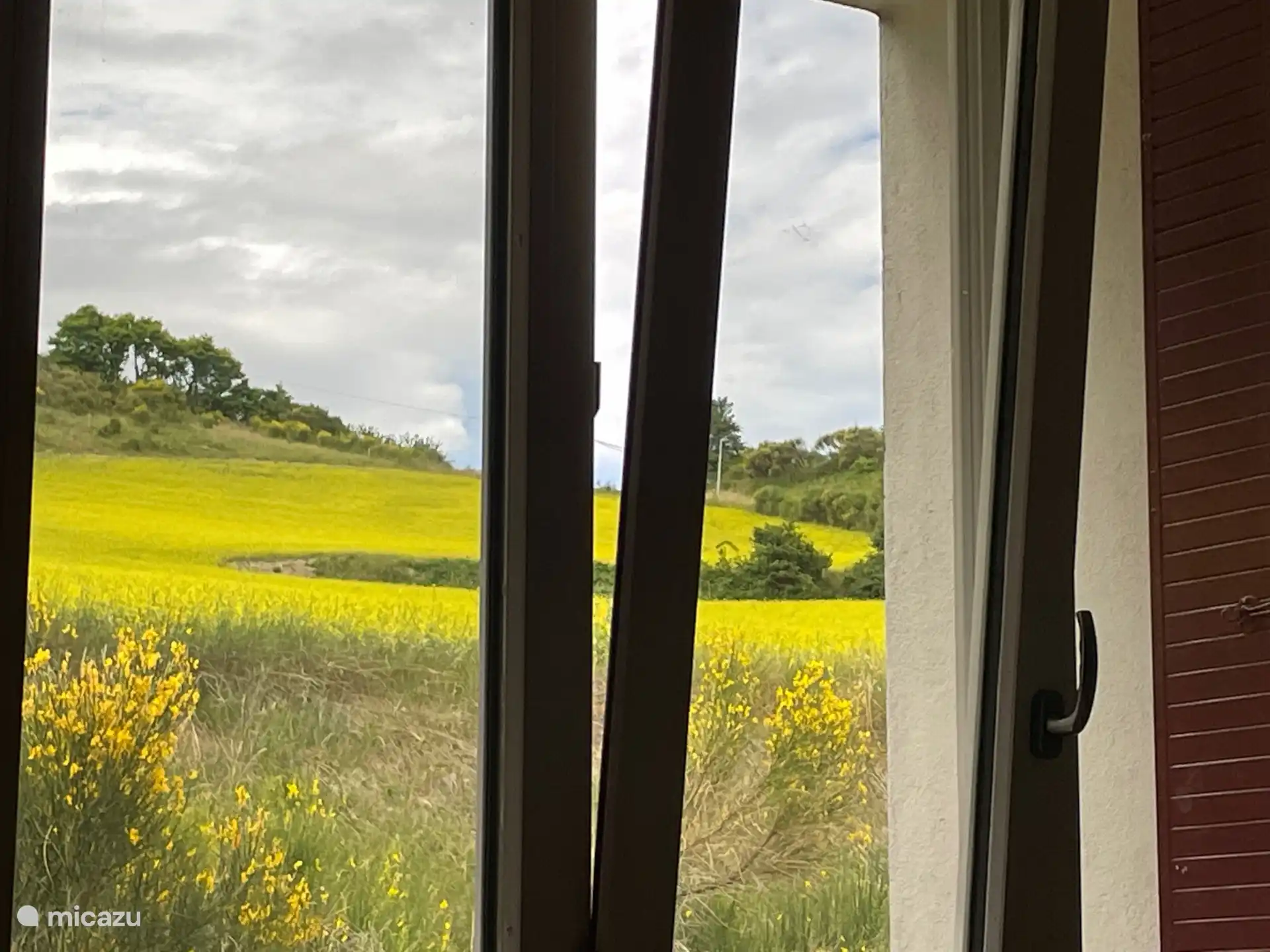Uitzicht vanuit de hoofdslaapkamer