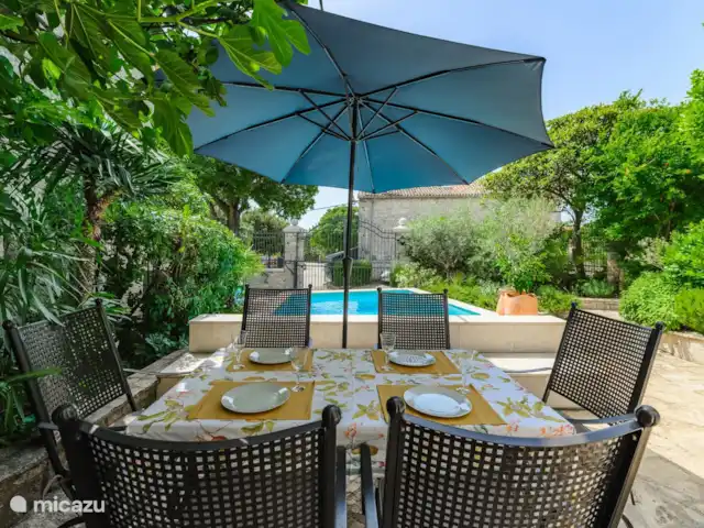 Villa Annette | Croatie, Istrie, Porec - villa table d’extérieur