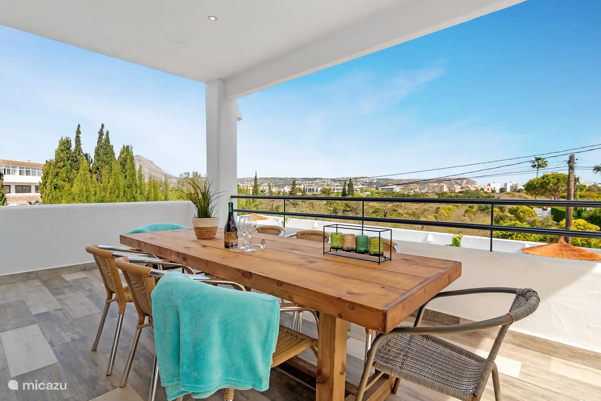 Vue depuis le balcon