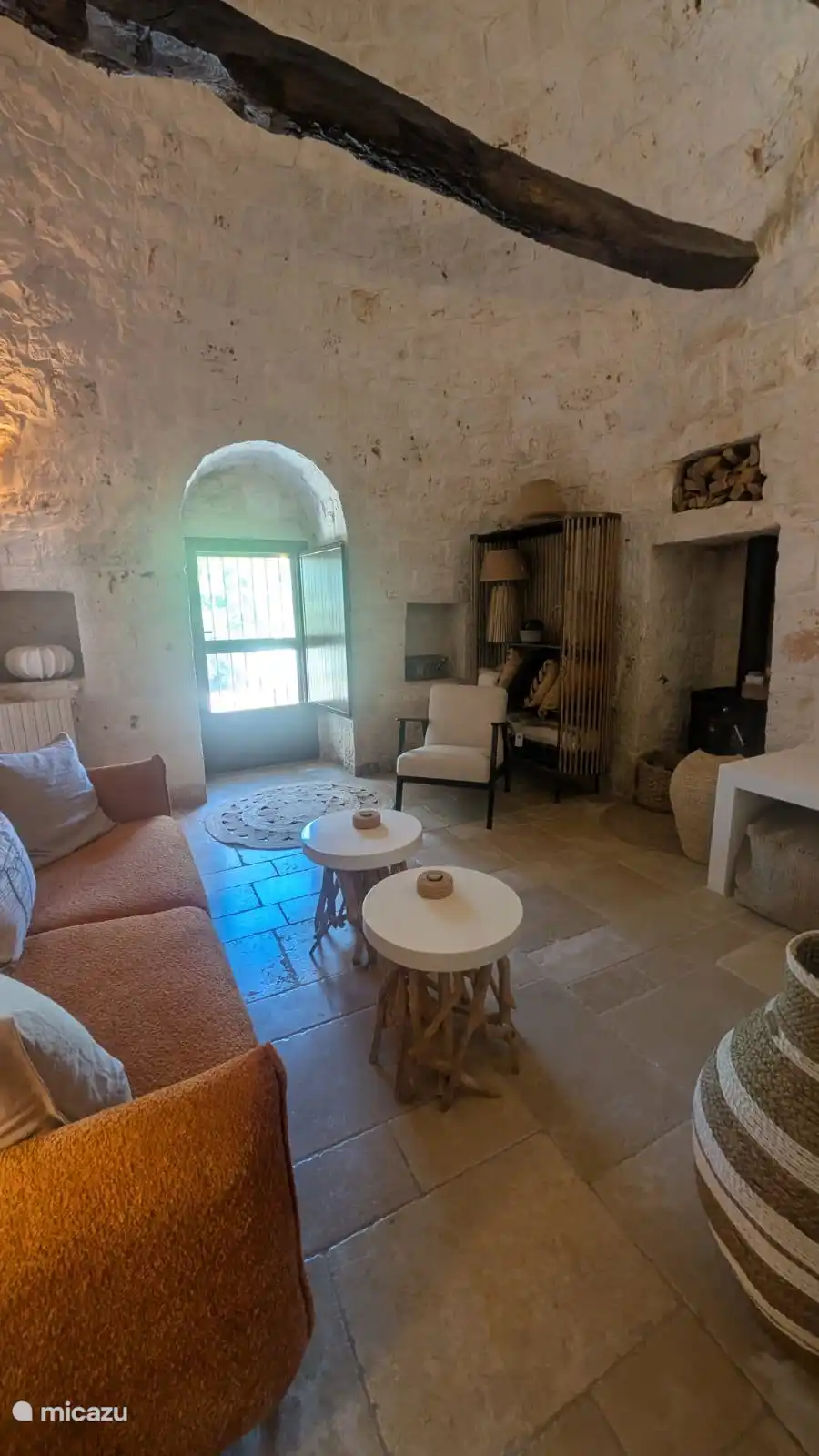 Sala de estar acogedora 