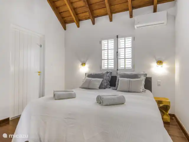 Villa Playa Hundu | Curaçao, Banda Abou (ouest), Santa Martha - villa Chambre 2 sur 5 avec salle de bain privée demi-extérieure