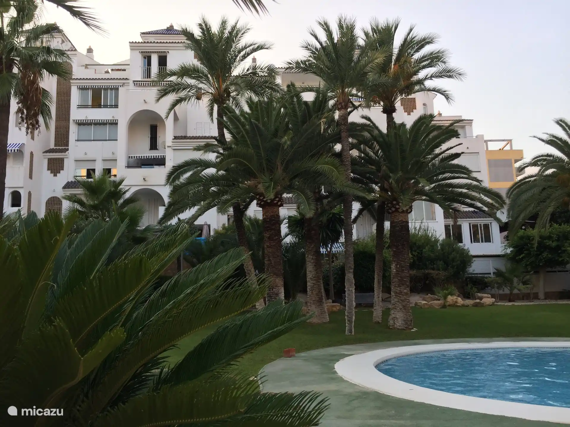 Jardin de la piscine Casa Blanca