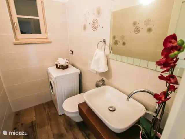 Villa Elizabet en Croacia, Istria, Kastelir-Labinci - villa baño