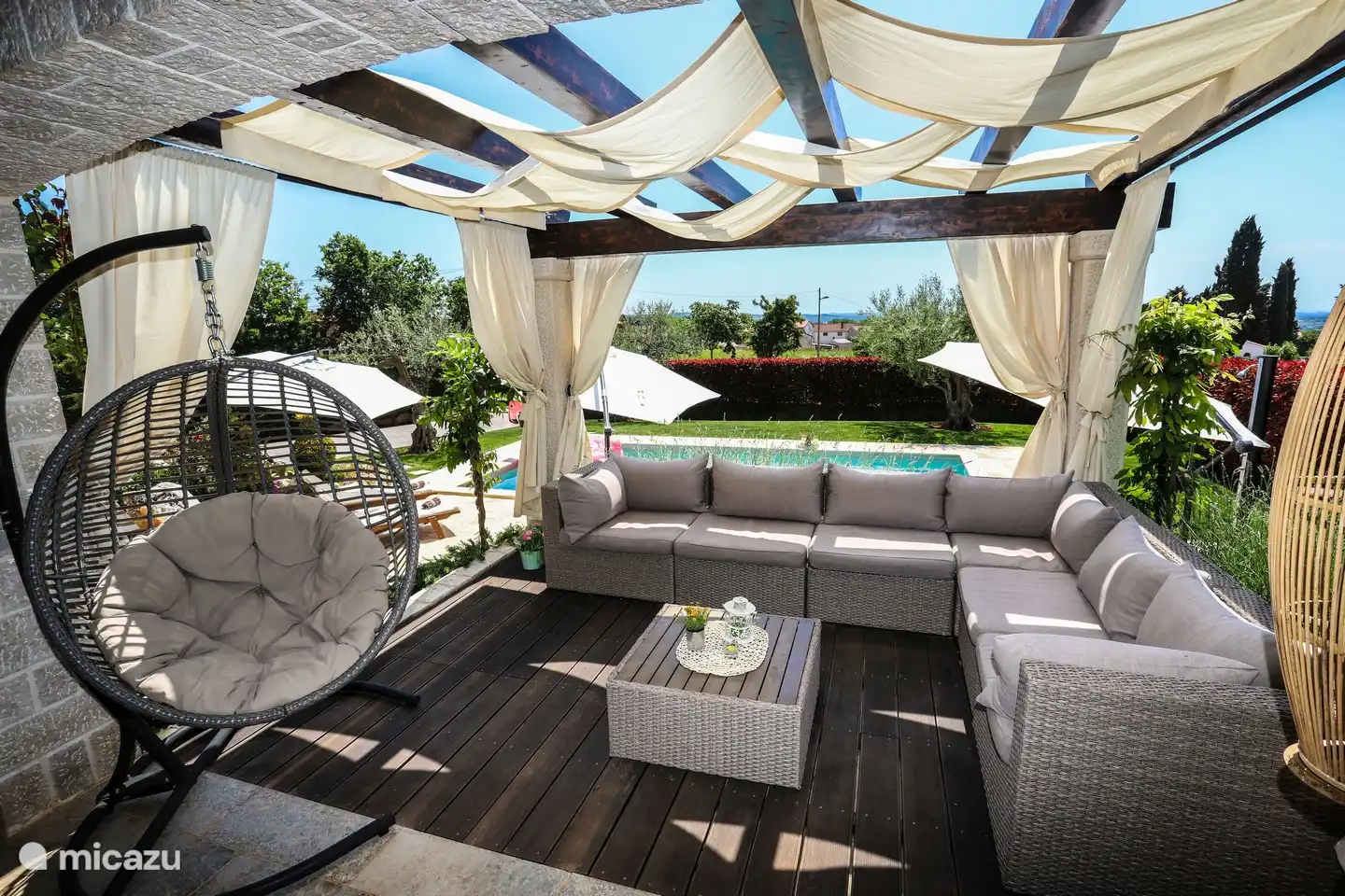 Schöner Loungebereich